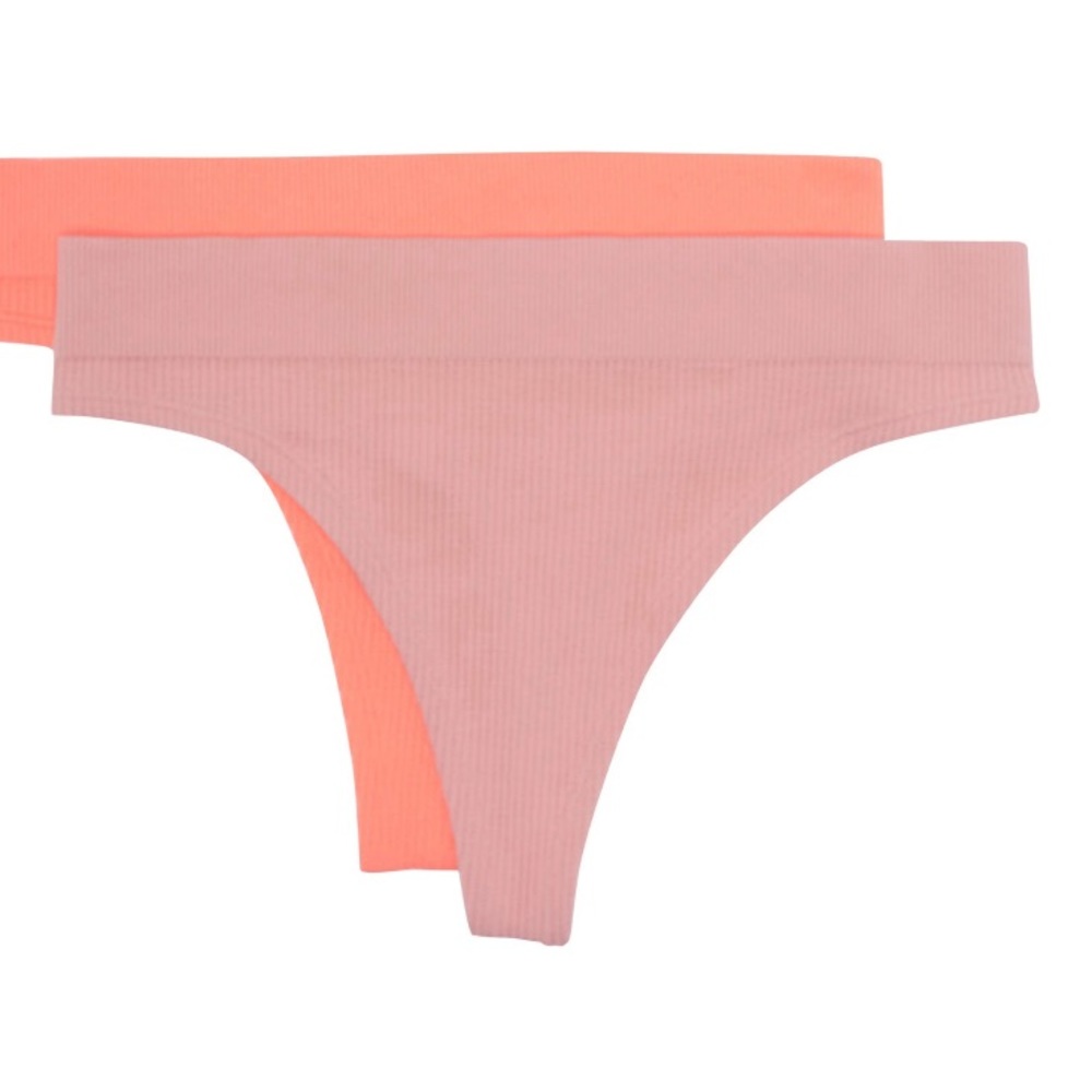 NWT HONEYDEW INTIMATES RIBBED Thong set- 2 Pack NWT